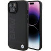 BMW BMHCP15MSLLBK Leather Hot Stamp Hardcase do Apple iPhone 15 Plus / 14 Plus, czarny