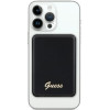 Guess GUPBM3ALGSGK Powerbank 3000 mAh, 5 W, MagSafe Metal Script Logo, czarny