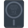 Guess GUPBM3ALGSGK Powerbank 3000 mAh, 5 W, MagSafe Metal Script Logo, czarny