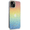 Guess GUHCP15SHDECMI IML Faceted Mirror Disco Iridescent twarde etui na Apple iPhone 15, wielokolorowe