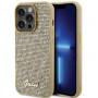 Guess GUHCP15LPMSDGSD Disco Metal Script Hardcase do Apple iPhone 15 Pro, Gold