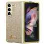 Guess GUHCZFD5HGGSHD Glitter Script Hardcase do Samsung Galaxy Z Fold5, złoty