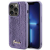 Guess GUHCP15XPSFDGSU Sequin Script Metal Hardcase do Apple iPhone 15 Pro Max, fioletowy