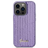 Guess GUHCP15XPSFDGSU Sequin Script Metal Hardcase do Apple iPhone 15 Pro Max, fioletowy