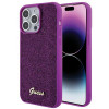 Guess GUHCP15XPMSDGSF Disco Metal Script Hardcase do Apple iPhone 15 Pro Max, fioletowy