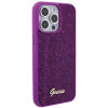 Guess GUHCP15XPMSDGSF Disco Metal Script Hardcase do Apple iPhone 15 Pro Max, fioletowy