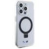 BMW BMHMP15LURST Apple iPhone 15 Pro etui twarde Ring Stand M Collection MagSafe, przezroczyste