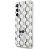 Karl Lagerfeld KLHCS23FEHNCMKLT Samsung Galaxy S23 FE (S711) etui twarde Monogram Choupette, przezroczyste