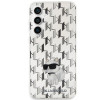 Karl Lagerfeld KLHCS23FEHNCMKLT Samsung Galaxy S23 FE (S711) etui twarde Monogram Choupette, przezroczyste