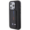BMW BMHCP15LGSPPRK Apple iPhone 15 Pro etui twarde Grip Stand Smooth & Perforated, czarny