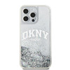 DKNY Apple iPhone 15 Pro Max etui twarde Liquid Glitter Big Logo