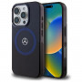 Mercedes MEHMP16X23HBIKV Apple iPhone 16 Pro Max etui twarde MB Double Layer BiColor MagSafe, czarno-niebieskie