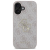 Guess GUHCP16S4GMGPI Apple iPhone 16 etui twarde 4G Big Logo, różowy