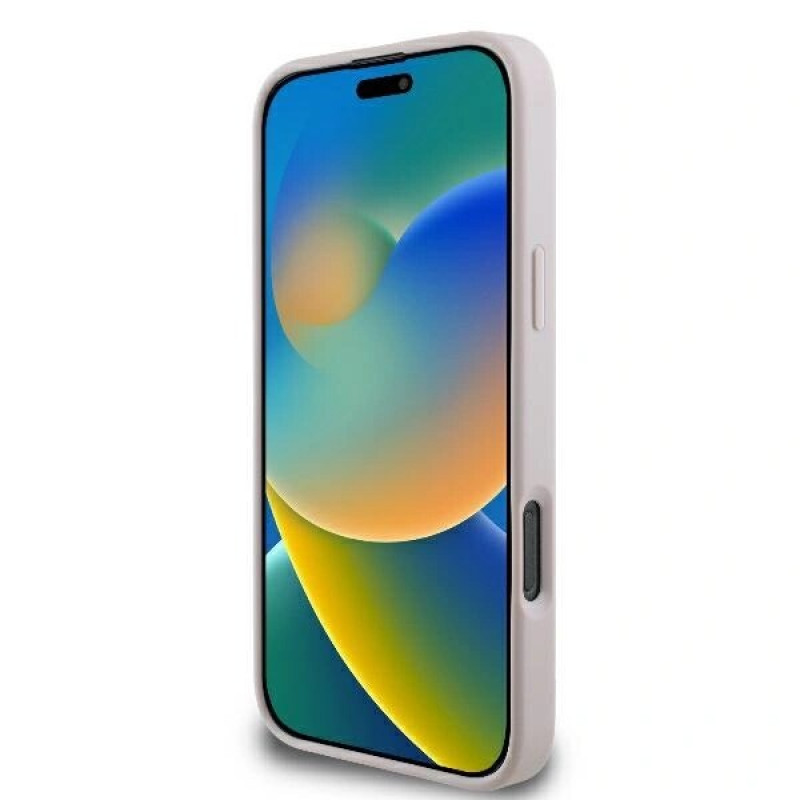 Guess GUHCP16L4GMGPI Apple iPhone 16 Pro hardcase 4G Big Logo, różowy