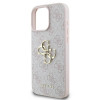 Guess GUHCP16L4GMGPI Apple iPhone 16 Pro hardcase 4G Big Logo, różowy