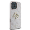 Guess GUHCP16X4GMGPI 4G Big Metal Logo twarde etui na Apple iPhone 16 Pro Max 6.9", różowe