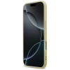 Guess Fixed Glitter Big 4G twarde etui na Apple iPhone Air, złote