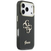 Guess GUE5344 IML 4G Script Metal twarde etui na Apple iPhone 17 Pro Max, czarny