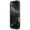 Guess GUE5344 IML 4G Script Metal twarde etui na Apple iPhone 17 Pro Max, czarny