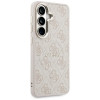 Guess GUE005375 4G Embossed Ring MagSafe etui twarde do Samsung Galaxy S26+, różowe