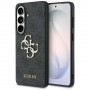 Guess GUE005301 4G Big Metal Logo Hard Case do Samsung Galaxy S26+, czarny