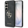 Guess GUE005301 4G Big Metal Logo Hard Case do Samsung Galaxy S26+, czarny