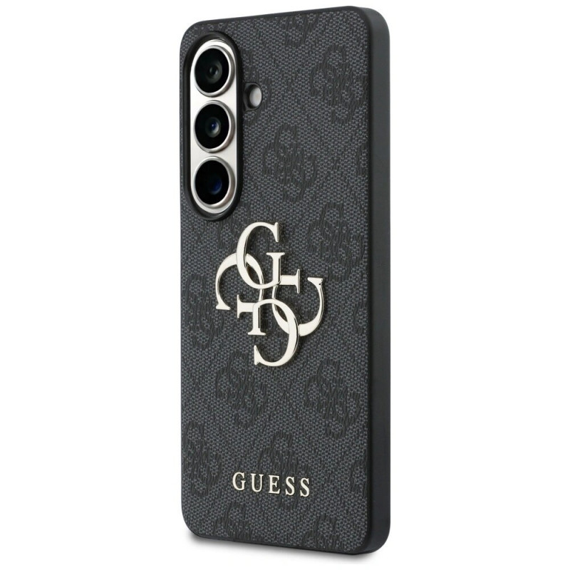 Guess GUE005301 4G Big Metal Logo Hard Case do Samsung Galaxy S26+, czarny