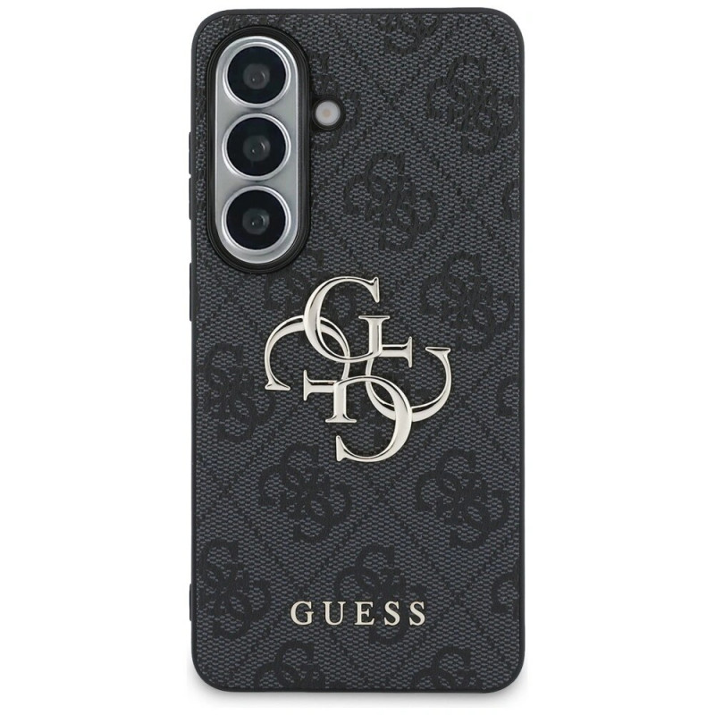 Guess GUE005301 4G Big Metal Logo Hard Case do Samsung Galaxy S26+, czarny