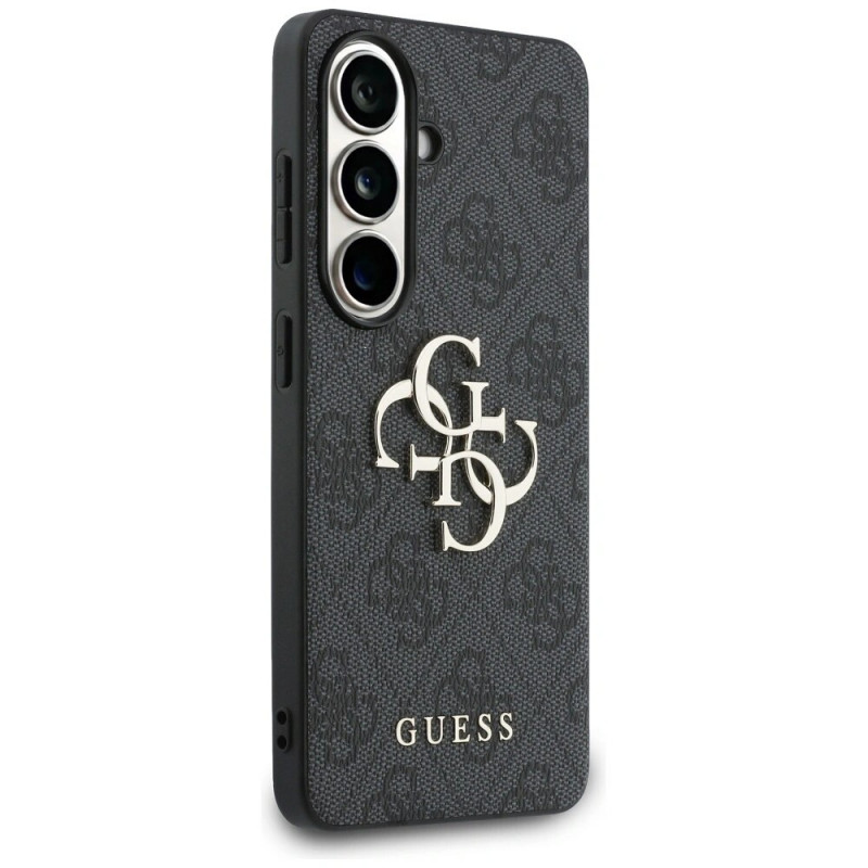 Guess GUE005301 4G Big Metal Logo Hard Case do Samsung Galaxy S26+, czarny