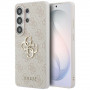 Guess GUE005337 4G Big Metal Logo Hard Case do Samsung Galaxy S26 Ultra, różowy