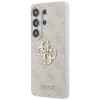 Guess GUE005337 4G Big Metal Logo Hard Case do Samsung Galaxy S26 Ultra, różowy