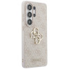 Guess GUE005337 4G Big Metal Logo Hard Case do Samsung Galaxy S26 Ultra, różowy