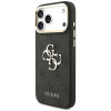 Etui ochronne Guess 4G Big 4G Classic Logo Big Strap Metal Buttons ze paskiem dla Apple iPhone 18 Pro Max / 17 Pro Max, czarne