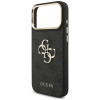 Etui Guess 4G Big 4G Classic Logo Big Strap Metal Buttons z paskiem dla Apple iPhone 18 Pro / 17 Pro, czarne