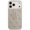Etui Guess 4G Big 4G Classic Logo Big Strap Metal Buttons z paskiem dla Apple iPhone 18 Pro Max / 17 Pro Max, różowe