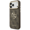 Etui Guess 4G Big 4G Classic Logo Big Strap Metal Buttons z paskiem dla Apple iPhone 18 Pro Max / 17 Pro Max, brązowe