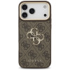Etui Guess 4G Big 4G Classic Logo Big Strap Metal Buttons z paskiem dla Apple iPhone 18 Pro Max / 17 Pro Max, brązowe