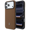 Etui MagSafe ze skóry i zestaw portfela na karty Mercedes-Benz Grill Pattern dla Apple iPhone 18 Pro Max / 17 Pro Max, camel