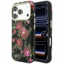 Guess Blossom Roses Print MagSafe etui na Apple iPhone 18 Pro / 17 Pro, czarne