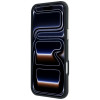 Guess GUE005545 Grained Round Strass Logo MagSafe etui na Apple iPhone 18 Pro / 17 Pro, beżowe