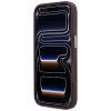 Guess Ring Stand 360 Grained Classic Logo MagSafe etui na Apple iPhone 18 Pro / 17 Pro, burgund