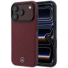Etui Mercedes-Benz Case Grill Pattern and Card Wallet Leather MagSafe dla Apple iPhone 18 Pro Max / 17 Pro Max, czarny