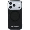Etui MagSafe Karl Lagerfeld Ring Stand 360 Saffiano Classic Logo dla Apple iPhone 18 Pro / 17 Pro, czarne (KF003179)