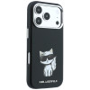 Karl Lagerfeld Smooth Choupette Sketch MagSafe etui na Apple iPhone 18 Pro Max / 17 Pro Max, czarny