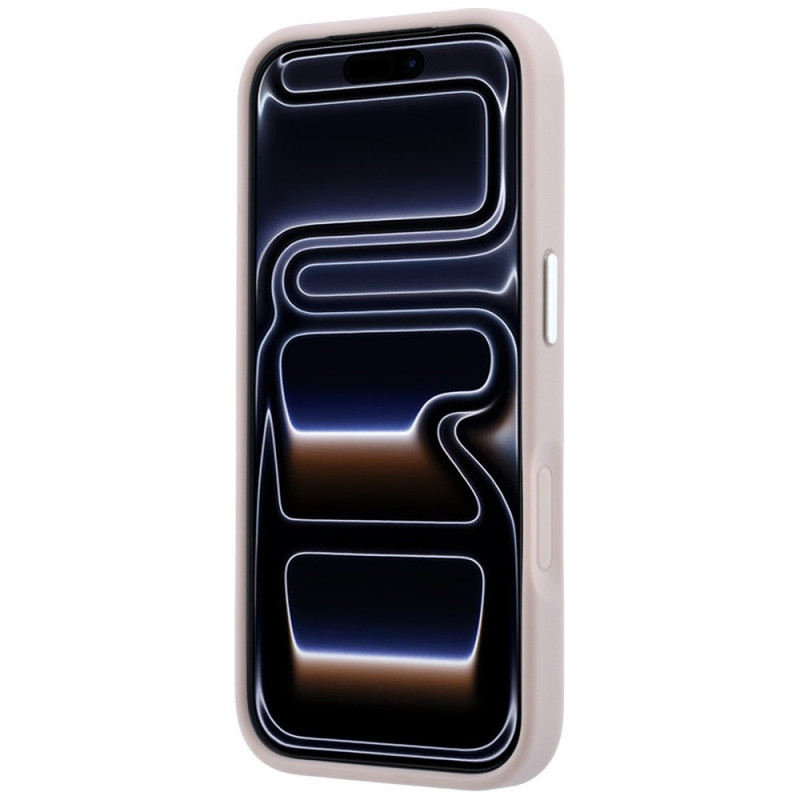 Etui MagSafe Karl Lagerfeld with Ring Stand 360 Choupette Head Pin dla Apple iPhone 18 Pro Max / 17 Pro Max, różowe