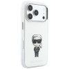 Etui MagSafe Karl Lagerfeld IML Ikonik Sketch Print dla Apple iPhone 18 Pro Max / 17 Pro Max, beżowe (KLD22794)
