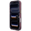 Etui MagSafe Karl Lagerfeld Peekaboo Logo do Apple iPhone 18 Pro / 17 Pro, Burgundy