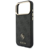 Etui Guess 4G z portfelem, MagSafe, do Apple iPhone 18 Pro Max / 17 Pro Max, czarne