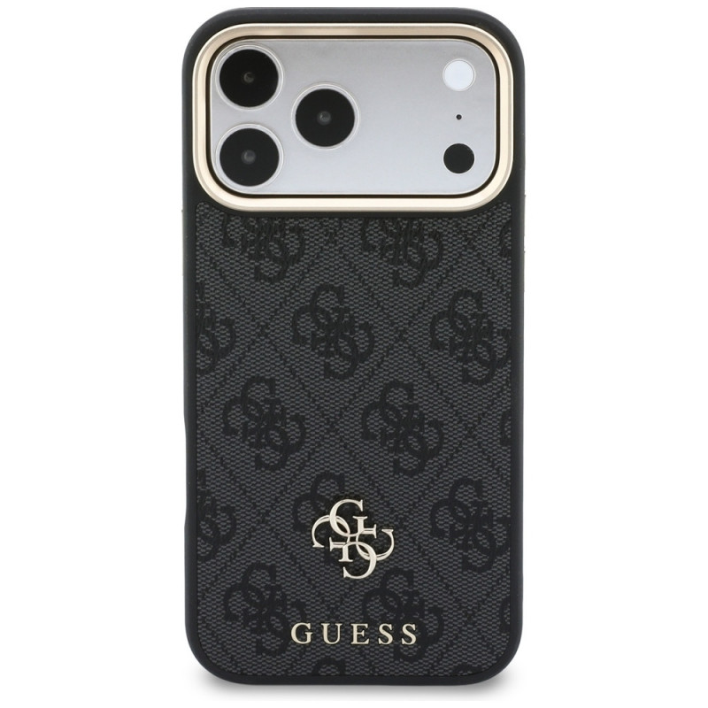 Etui Guess 4G z portfelem, MagSafe, do Apple iPhone 18 Pro / 17 Pro, brązowe