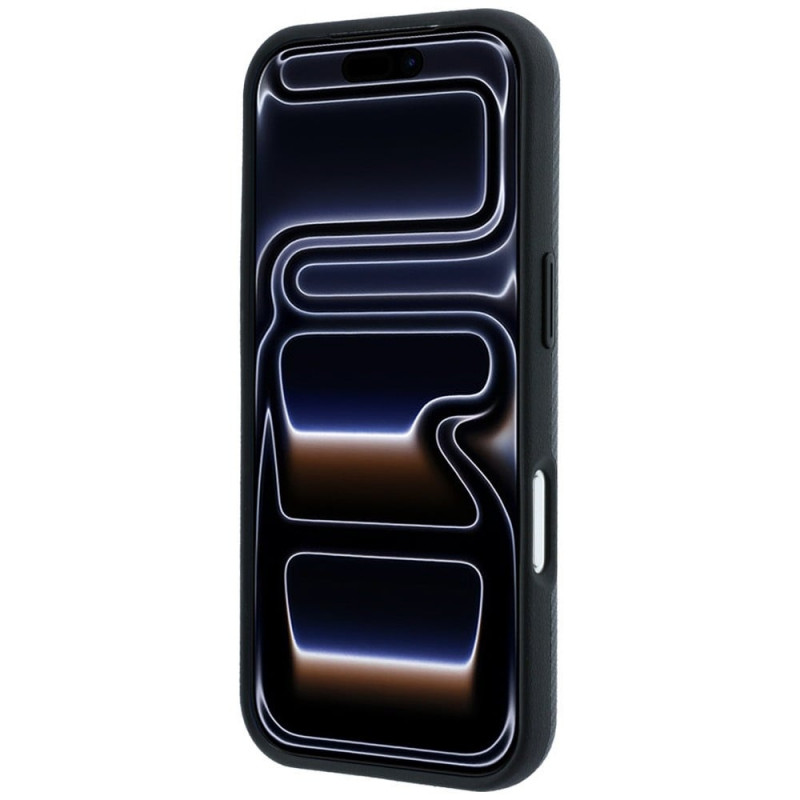 Etui MagSafe BMW Kevlar Metal Logo dla Apple iPhone 18 Pro / 17 Pro, antracyt